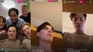 [Eng Sub] Full Edvin Ryding Instagram Live Stream 4/4-22