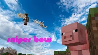 I Made a Bow that CAN'T MISS in Minecraft