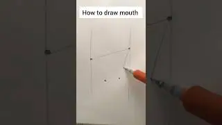 How to draw mouth tutorial ✍✨ #drawing #art #tutorial #drawingtutorial #anime #draw #anatomy