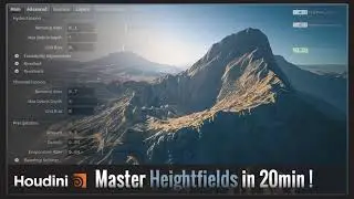 SideFX Houdini - Master Heightfields in 20min
