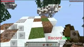 Eu morri para  agente play1 skywars no MINECRAFT PE 1.1