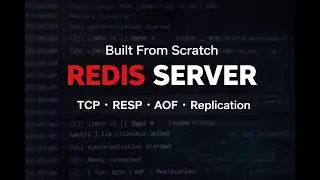 Redis Server from Scratch in TypeScript – Full Demo (TCP, RESP, AOF, Replica Sync)