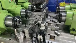 6 head drilling machine final test