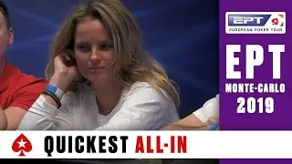 EPT Monte-Carlo Casino 2019 ♠️ E1 ♠️ Ft. Fatima Moreira de Melo & Kalidou Sow ♠️ PokerStars