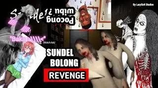 Kelakuan kocak hantu +62 | Sundel bolong revenge - pocong wibu - sundel bolong joget