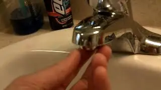 Change Water Flow from Bathroom Spigot