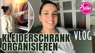 Kleiderschrank organisieren & ausmisten (Sommer zu Winterkleidung) Umzugs Vlog PART 3
