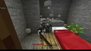 Minecraft Survival 2 - Enchanting Room, Looking for Obsidian [8]