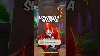 Conquista Secreta do Genshin. 😮#genshin #genshinimpact #shorts