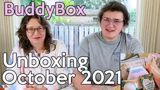 BuddyBox by Blurt October 2021 Unboxing and Review Mental Health Subscription Box