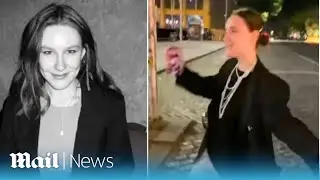 Russian influencer trips over a wall and falls to her death while her friend films her