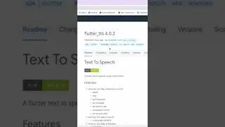 Mastering Flutter: Harnessing the Power of Text-to-Speech