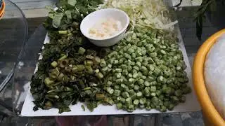 ทำขนมจีนน้ำยาป่าซุปเปอร์ตีนไก่