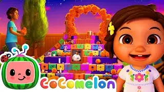 Dia De Los Muertos  | Learn Spanish with Nina's Familia | CoComelon Nursery Rhymes & Kids Songs