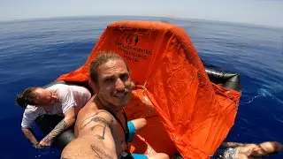 YOU'RE ON A RAFT IN THE OPEN SEA. WHAT SHOULD YOU DO?