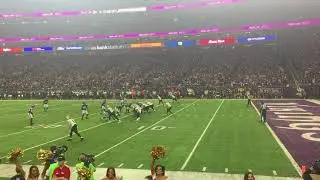 Andrew Sendejo Interception Of Drew Brees - Vikings 10, Saints 0 - NFC Divisional Playoff
