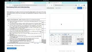 MTH062 Homework 2.1 #3 Self employment tax