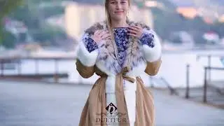 Норковая парка с рысью