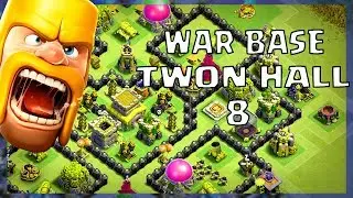 NEW WAR BASE OF Town hall 8 (Th8) War Base  - ANTI GOWIPE ANTi DRAGON ANTi HOG 2018