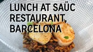 Gourmet Lunch at the Saüc Restaurant in Barcelona
