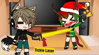 Cameron tickled me with the Tickle Laser😐 •Gacha Club Tickle•