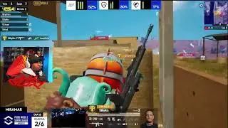 MIREN COMO REMIX LE HACE 1VS 2 CONTRA TEAM QUESO | PUBG MOBILE