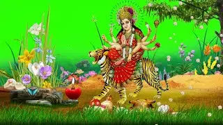 Maa durga green screen video sherawali maa green screen green screen navratri sherawaliye full hd
