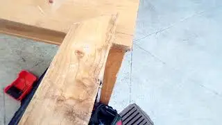 How I made a custom brace / bracket to support my floating shelf. Odd jobs with Rene.