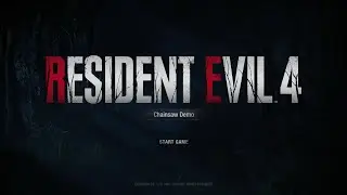 Resident Evil 4 Remake Chainsaw Demo Playthrough