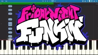 Friday Night Funkin' - Gettin' Freaky Piano Tutorial