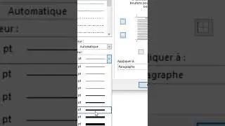 طريقة تلوين جوانب مربع النص كل جانب بلون مختلف #microsoft_word #وورد #word