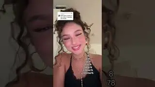 Singing Numbers In Spanish 😍 #shorts #tiktok