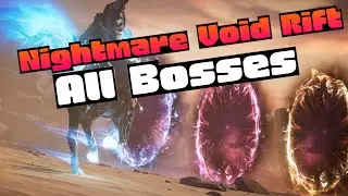NIGHTMARE Void Rift ALL BOSSES - Laseer Rotation |Watcher of Realms