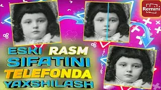 SIFATSIZ RASMLARNI SIFATINI TELEFONDA YAXSHILASH || BU QANDAY PROGRAMMA ? || BILIB OLING