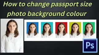 How to change passport size photo background colour | Passport size photo colour | Smart Tech