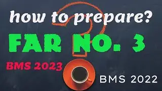 HOW TO PREPARE FAR NO. 3 USING DATA FROM BUDGET MONITORING SYSTEM (BMS)