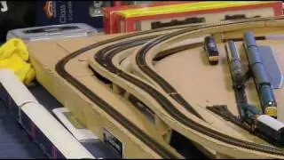 T99-V13-Various Trains on UKTS DCC Demo Stand