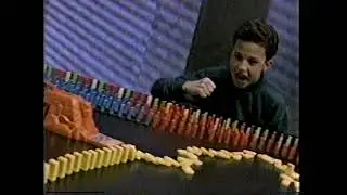 1994 Domino Rally Extreme Action Set toy television commercial