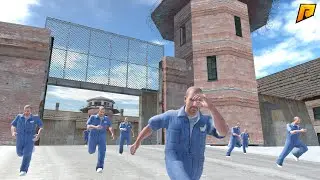 ТЮРЕМНЫЙ БУНТ! МАССОВЫЙ ПОБЕГ ЗАКЛЮЧЕННЫХ ИЗ ТЮРЬМЫ | CRMP