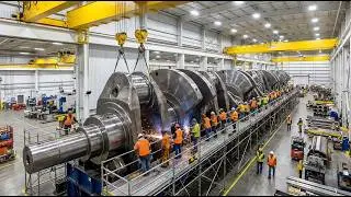 How a 300-Ton Solid Piece of Steel Powers the World's Largest Ships
