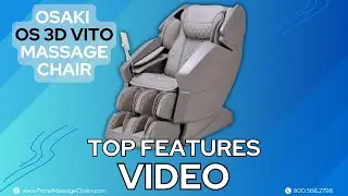 Osaki OS 3D Vito Massage Chair [GREAT VALUE]