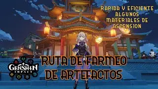 Ruta de farmeo de artefactos - GENSHIN IMPACT - Ruta eficiente