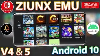 [UPDATE] Ziunx Switch Emulator: v5 & 4 Latest Update Whats New & Game Tested (YUZU fork)