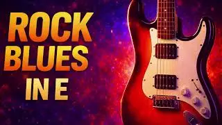 Blues Rock Backing Track in E | 90 Bpm | Guitar Jam