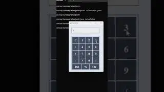 calculator java project #viralshort #javaproject #viralreels #javatutorial