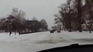 12.01.2016 Луганск. Дорога по ул.Коцюбинского