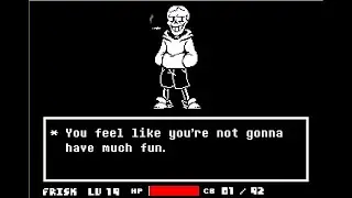 UNDERSWAP Papyrus Fight by iKNIFEu phase 1-2 complete! (phase 1 no heal)