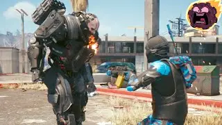 Adam Smasher VS NUSA + Barghest | Cyberpunk 2077