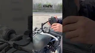 Quick & Easy: KiWAV 4Rizz Mirror Setup Made Simple! #MotorcycleDIY #bikelife #motorcyclemirror