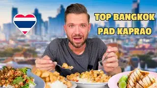 7 OF THE BEST PAD KAPRAO IN BANGKOK 🇹🇭 Must Try Thai Street Food